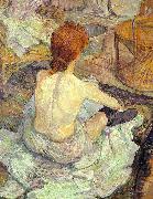  Henri  Toulouse-Lautrec La Toilette oil painting artist